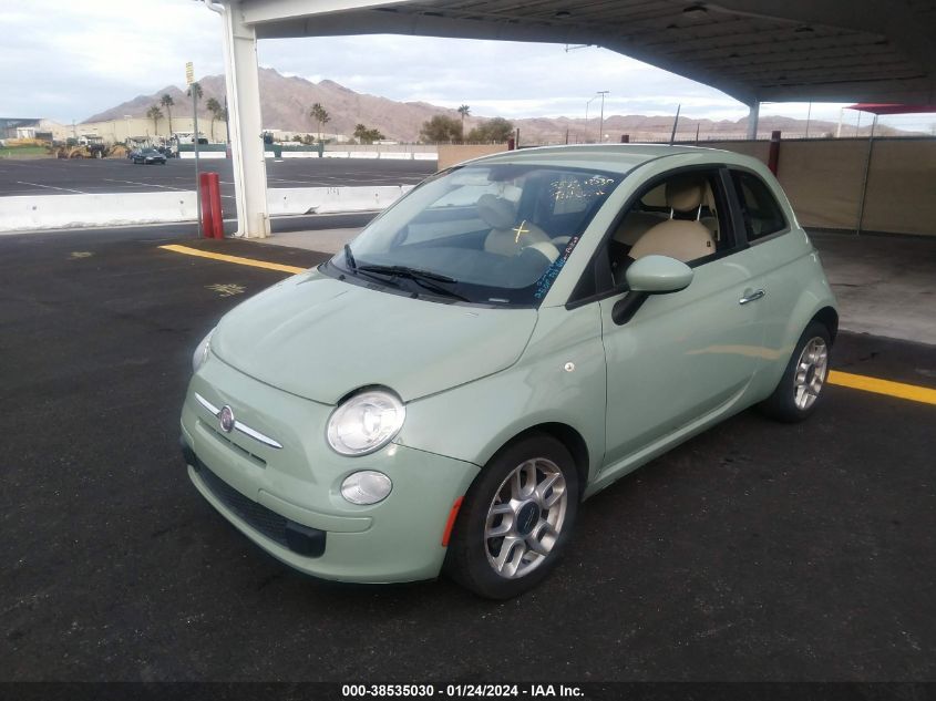 2012 Fiat 500 Pop VIN: 3C3CFFAR1CT370963 Lot: 38535030