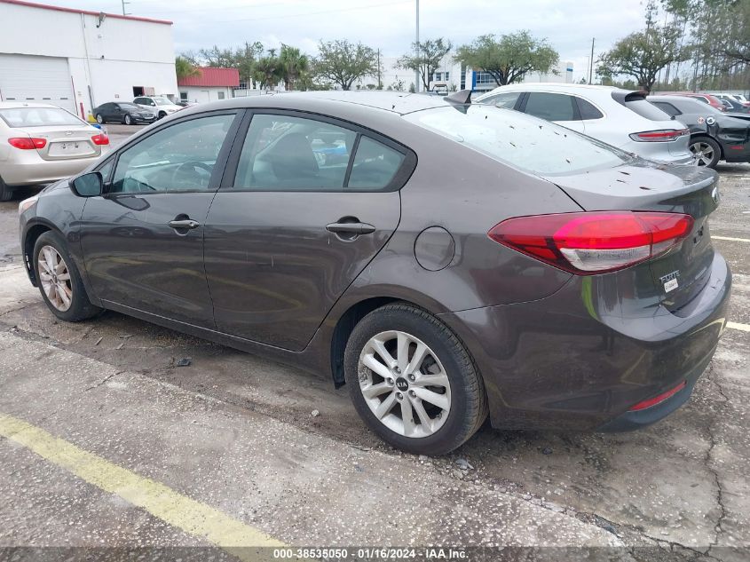 2017 Kia Forte Lx VIN: 3KPFL4A72HE016059 Lot: 38535050