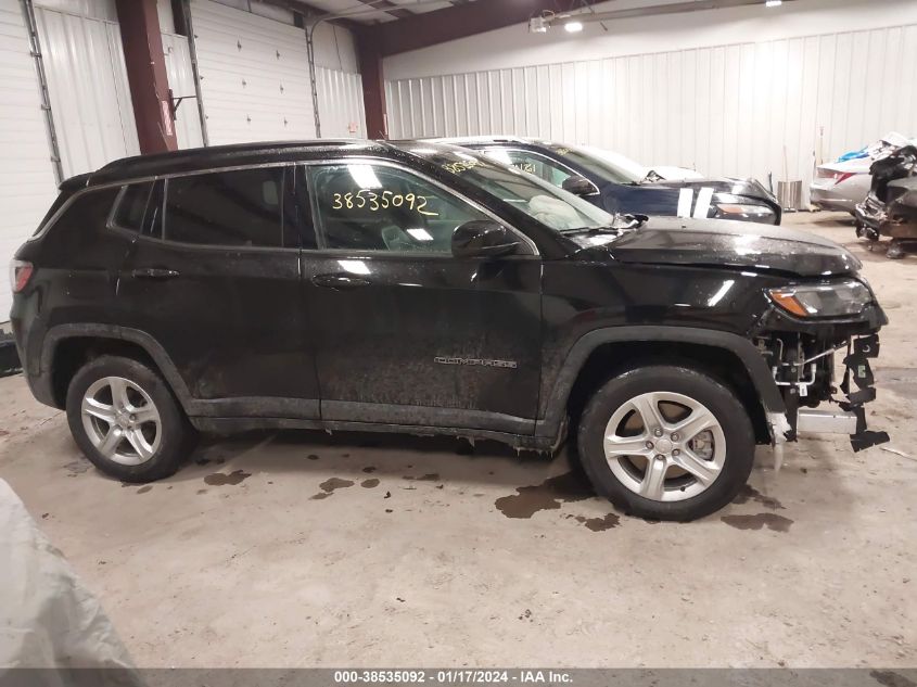 2023 Jeep Compass Latitude 4X4 VIN: 3C4NJDBN9PT528247 Lot: 38535092