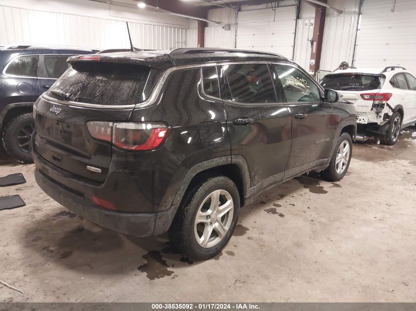 2023 Jeep Compass Latitude 4X4 VIN: 3C4NJDBN9PT528247 Lot: 38535092