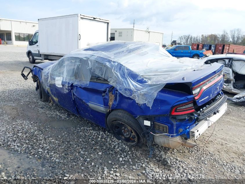 2018 Dodge Charger Police Rwd VIN: 2C3CDXAT3JH169644 Lot: 38535229