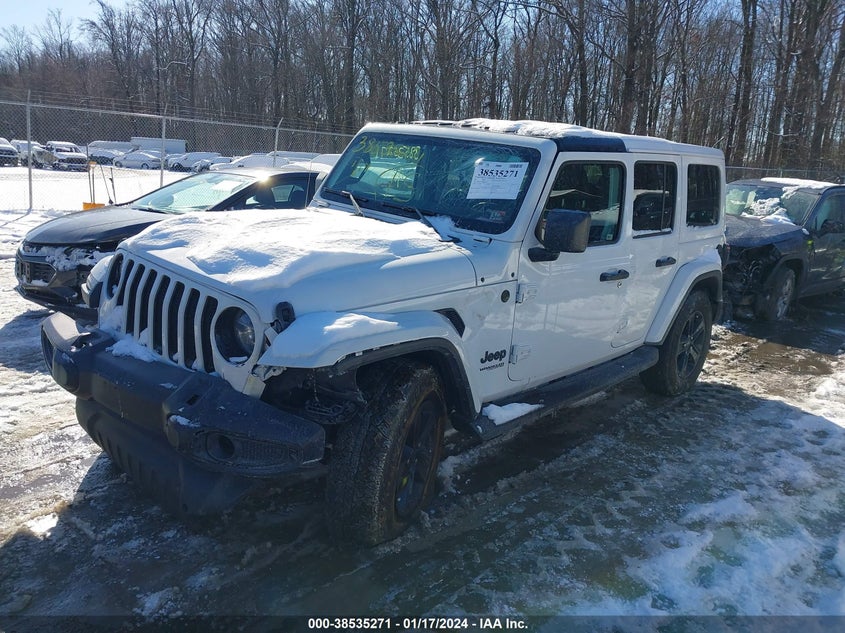 2021 JEEP WRANGLER UNLIMITED VIN: 1C4HJXEN0MW538875