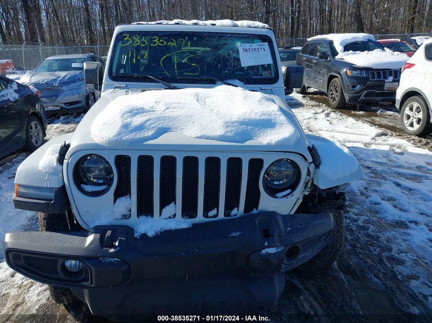 2021 JEEP WRANGLER UNLIMITED VIN: 1C4HJXEN0MW538875