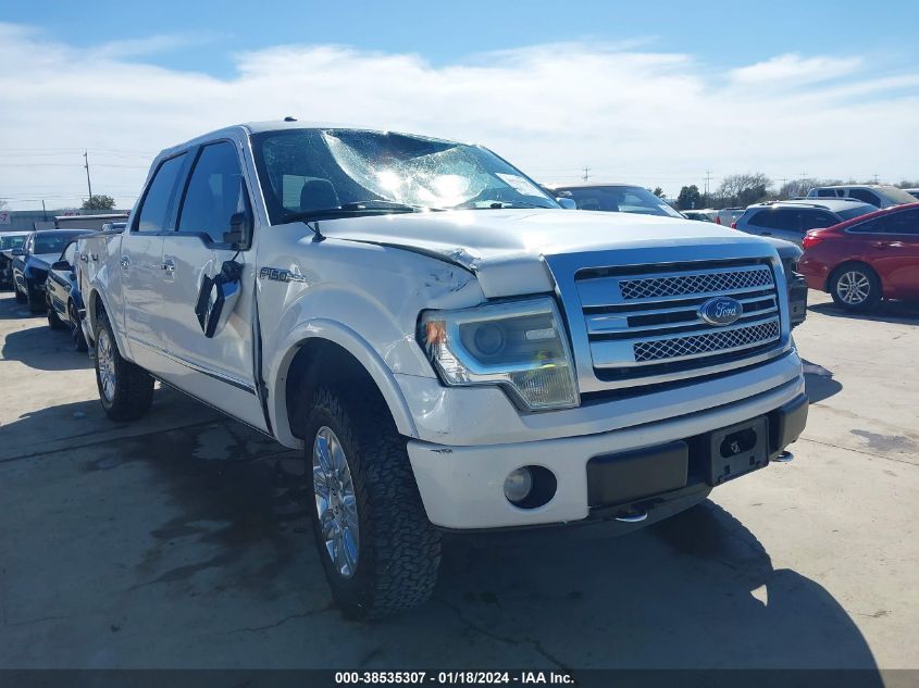 2013 Ford F-150 Platinum VIN: 1FTFW1EF3DFB20602 Lot: 38535307