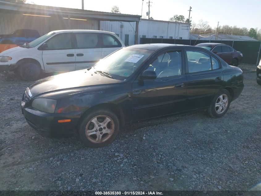 2005 Hyundai Elantra Gls/Gt VIN: KMHDN46D65U041281 Lot: 40957561