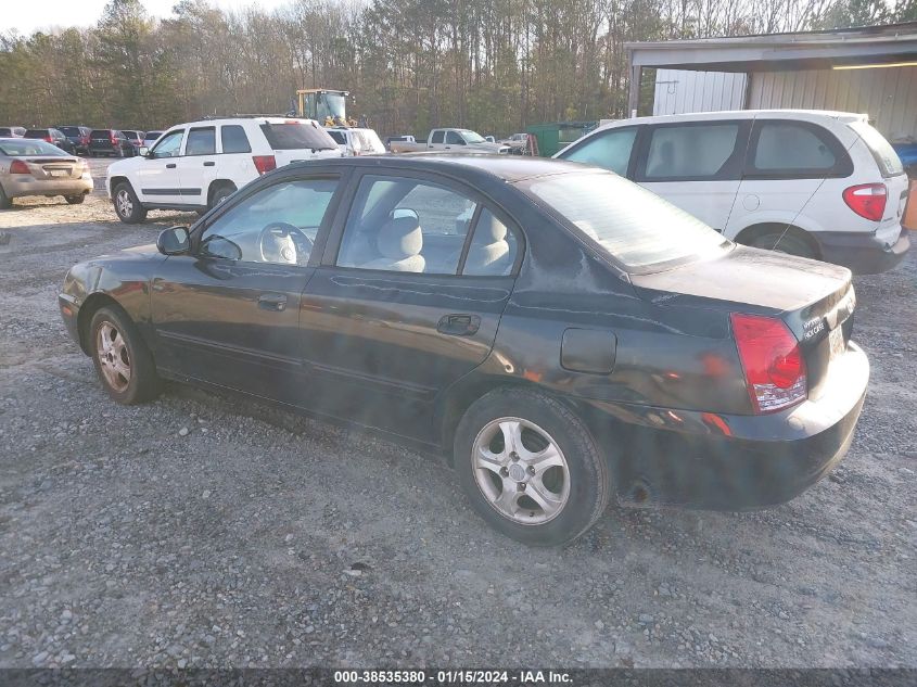 2005 Hyundai Elantra Gls/Gt VIN: KMHDN46D65U041281 Lot: 40957561