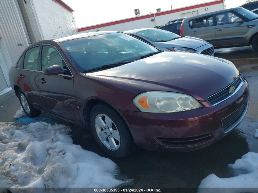 2G1WT58N279310352 2007 Chevrolet Impala Lt