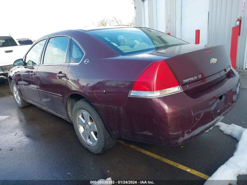 2G1WT58N279310352 2007 Chevrolet Impala Lt