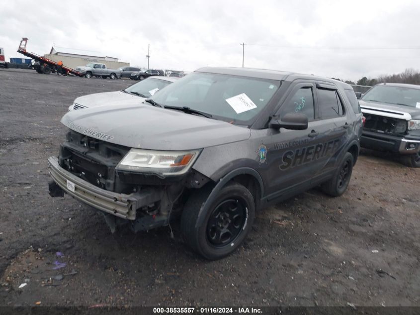 1FM5K8AR6HGB00517 2017 Ford Utility Police Interceptor