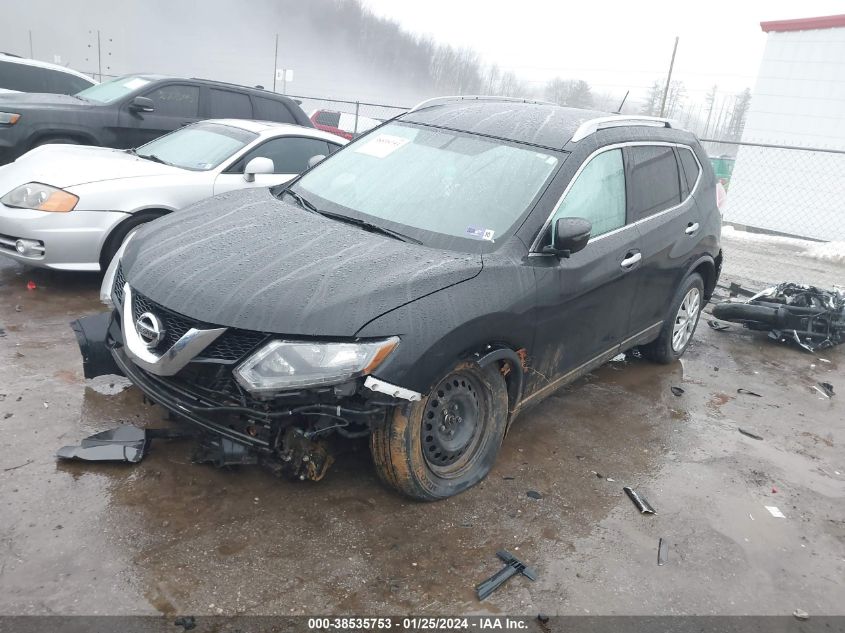 2016 Nissan Rogue S VIN: JN8AT2MV6GW147383 Lot: 38535753