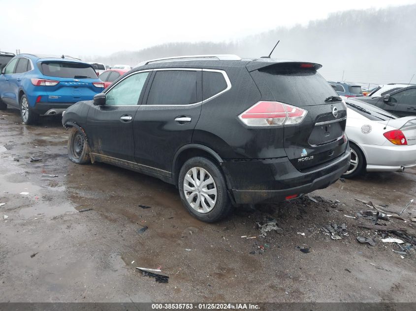 2016 Nissan Rogue S VIN: JN8AT2MV6GW147383 Lot: 38535753