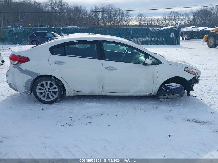 2017 Kia Forte S VIN: 3KPFL4A77HE037134 Lot: 38535801