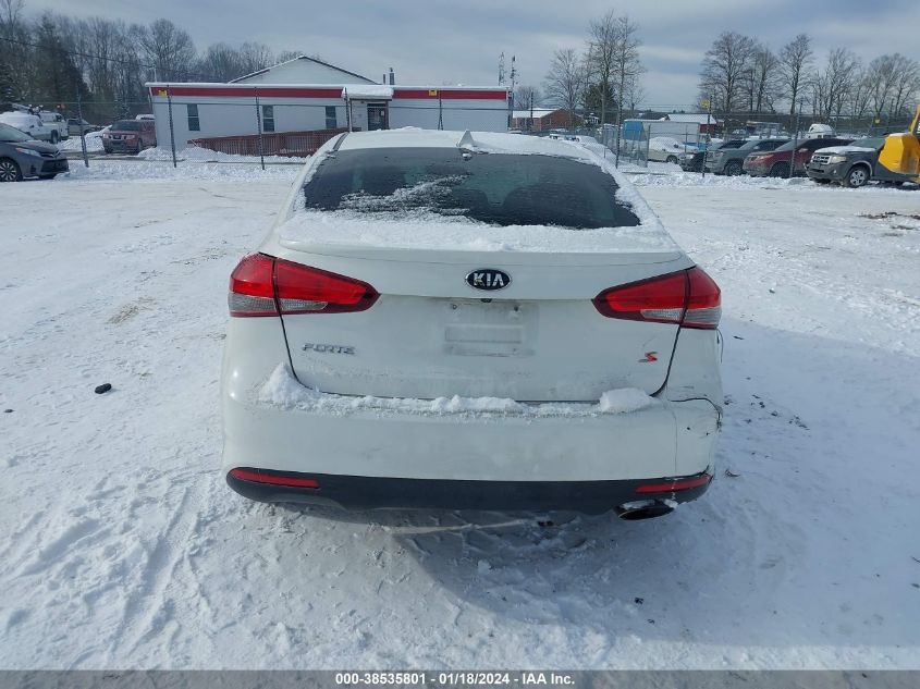 2017 Kia Forte S VIN: 3KPFL4A77HE037134 Lot: 38535801