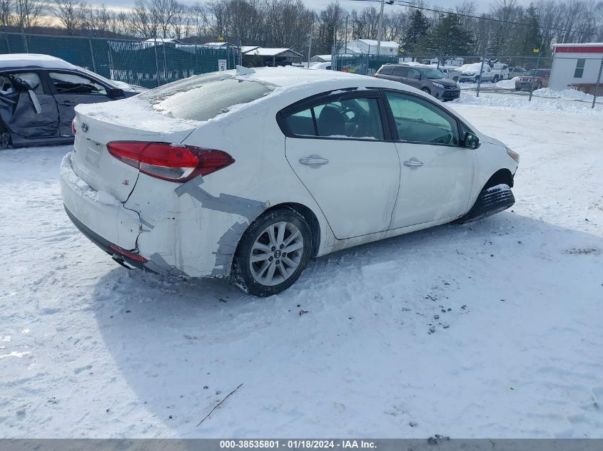 2017 Kia Forte S VIN: 3KPFL4A77HE037134 Lot: 38535801