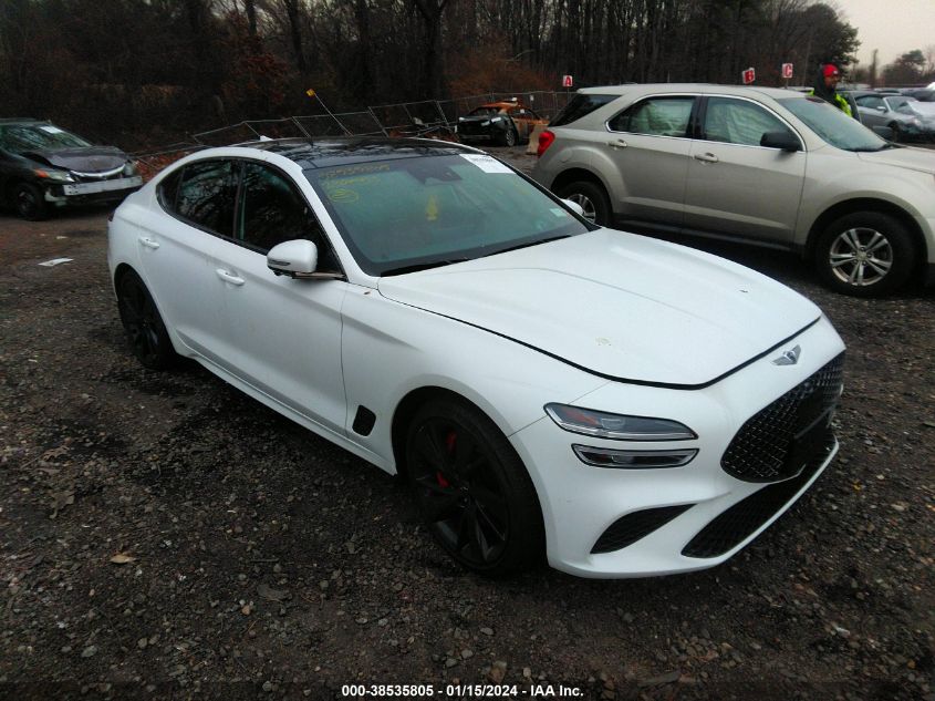 2023 Genesis G70 3.3T Awd VIN: KMTG54TEXPU113425 Lot: 39077117