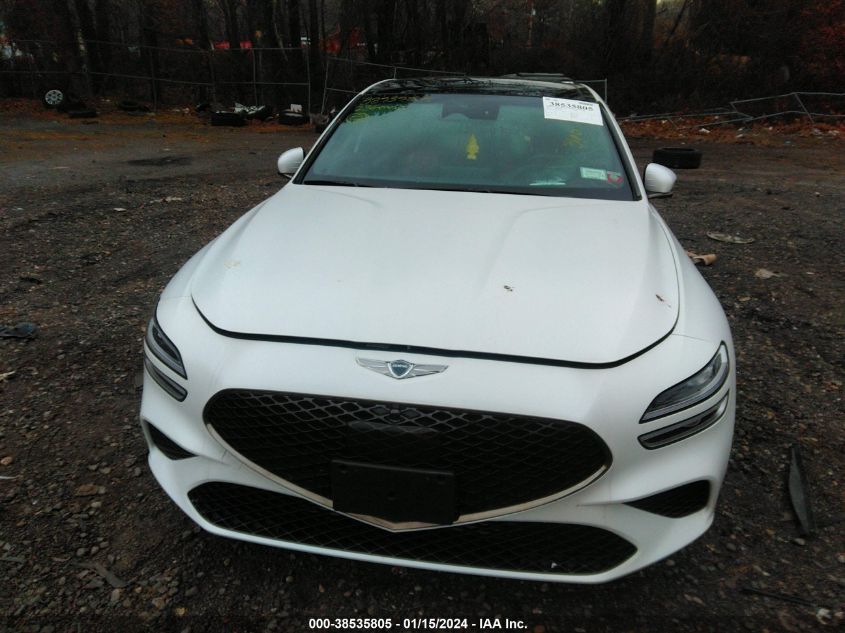 2023 Genesis G70 3.3T Awd VIN: KMTG54TEXPU113425 Lot: 39077117