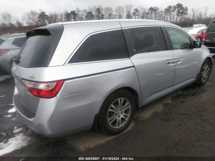 2012 Honda Odyssey Ex-L VIN: 5FNRL5H61CB033163 Lot: 38535807