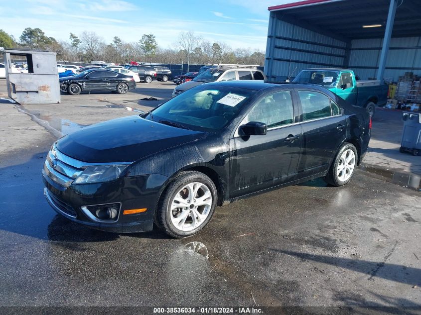 2012 Ford Fusion Se VIN: 3FAHP0HA9CR182349 Lot: 38536034