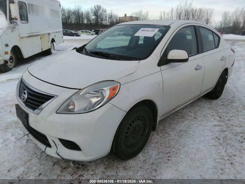 2012 Nissan Versa 1.6 Sv VIN: 3N1CN7AP8CL829931 Lot: 38536106