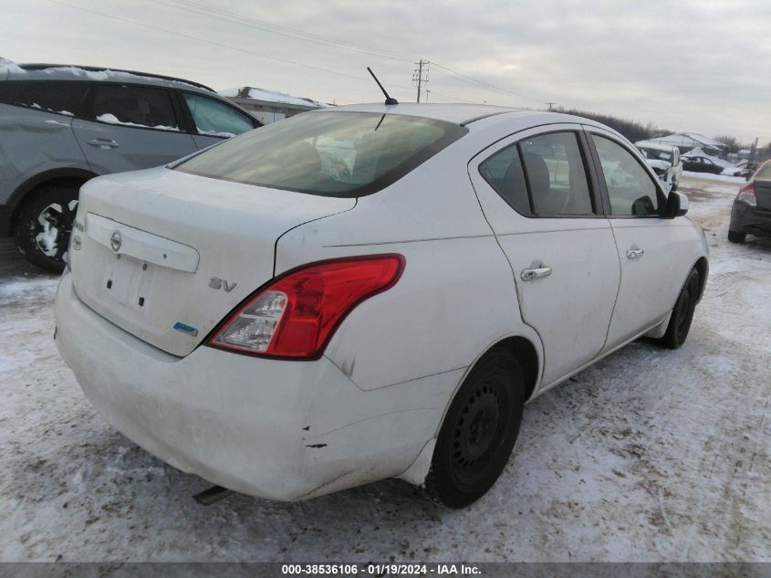 2012 Nissan Versa 1.6 Sv VIN: 3N1CN7AP8CL829931 Lot: 38536106