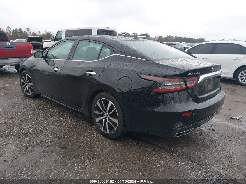 2021 Nissan Maxima Sv Xtronic Cvt VIN: 1N4AA6CV2MC514745 Lot: 38536162