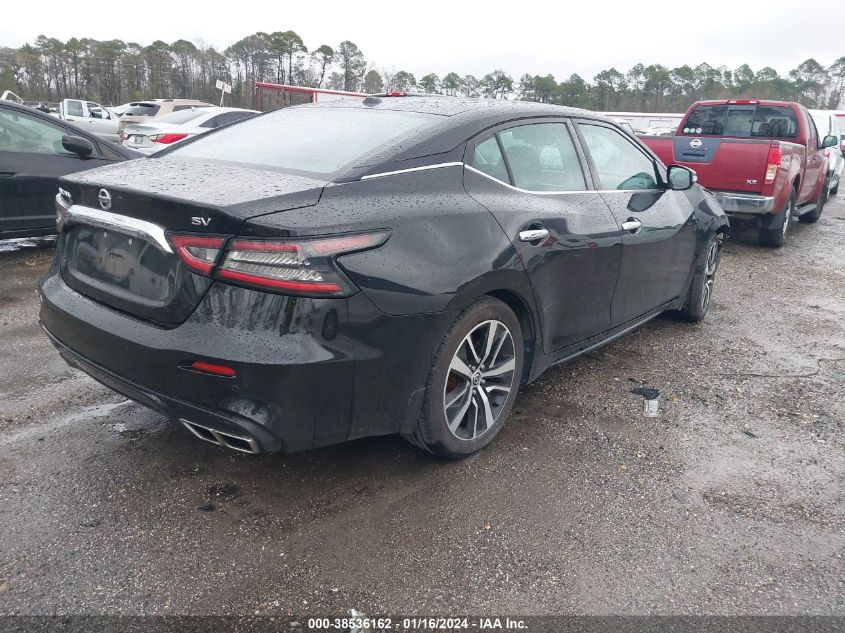 2021 Nissan Maxima Sv Xtronic Cvt VIN: 1N4AA6CV2MC514745 Lot: 38536162