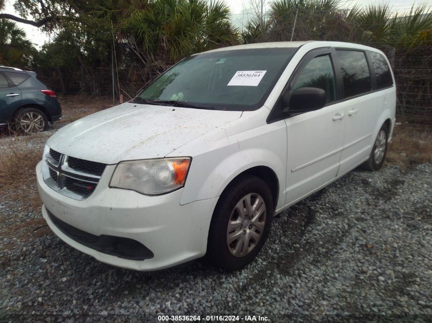 2016 Dodge Grand Caravan Se VIN: 2C4RDGBG9GR284906 Lot: 38536264