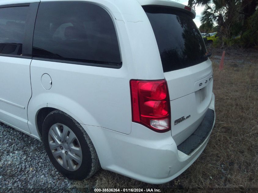 2016 Dodge Grand Caravan Se VIN: 2C4RDGBG9GR284906 Lot: 38536264