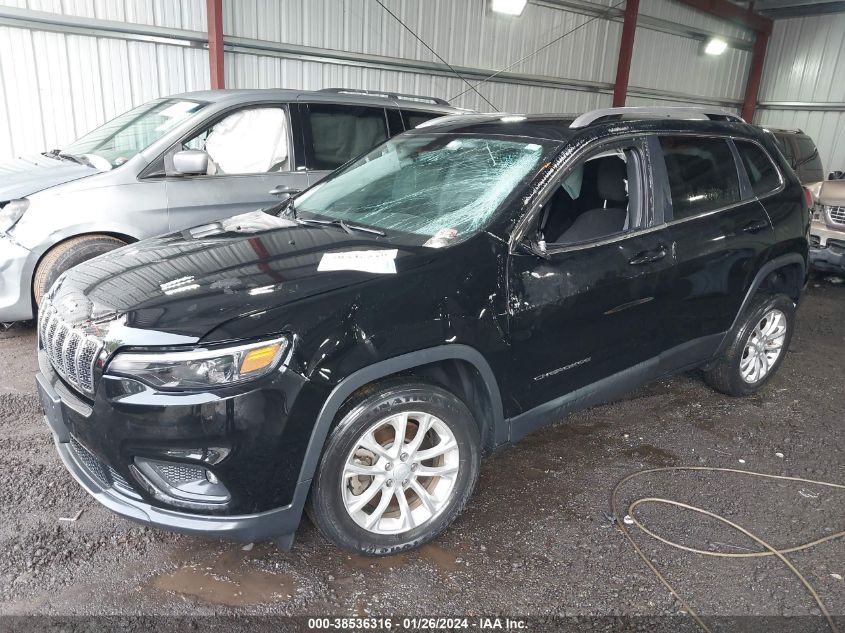 2019 Jeep Cherokee Latitude Fwd VIN: 1C4PJLCB7KD285141 Lot: 38536316