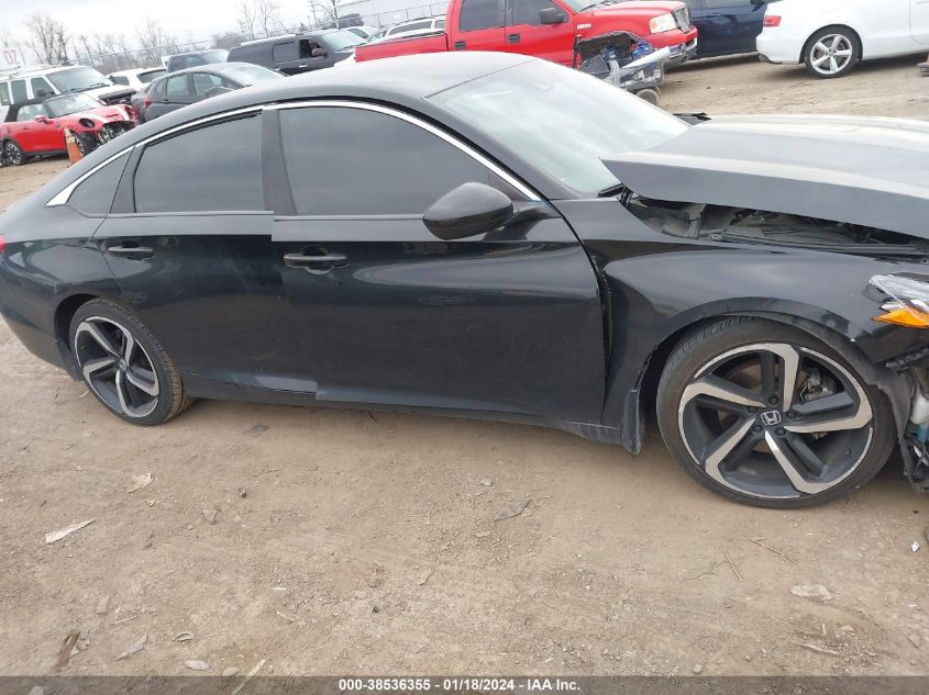 1HGCV1F37JA117691 2018 Honda Accord Sport