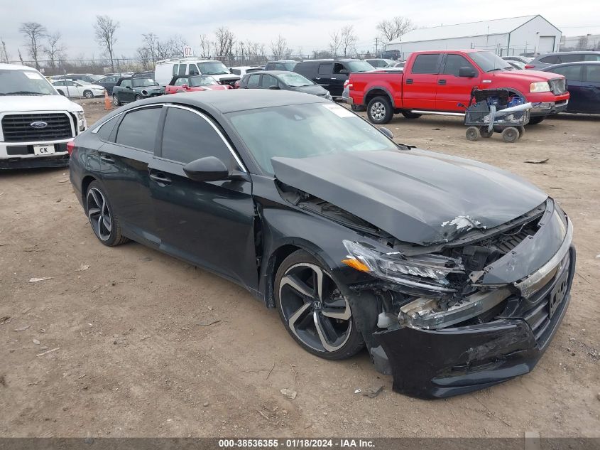 1HGCV1F37JA117691 2018 Honda Accord Sport