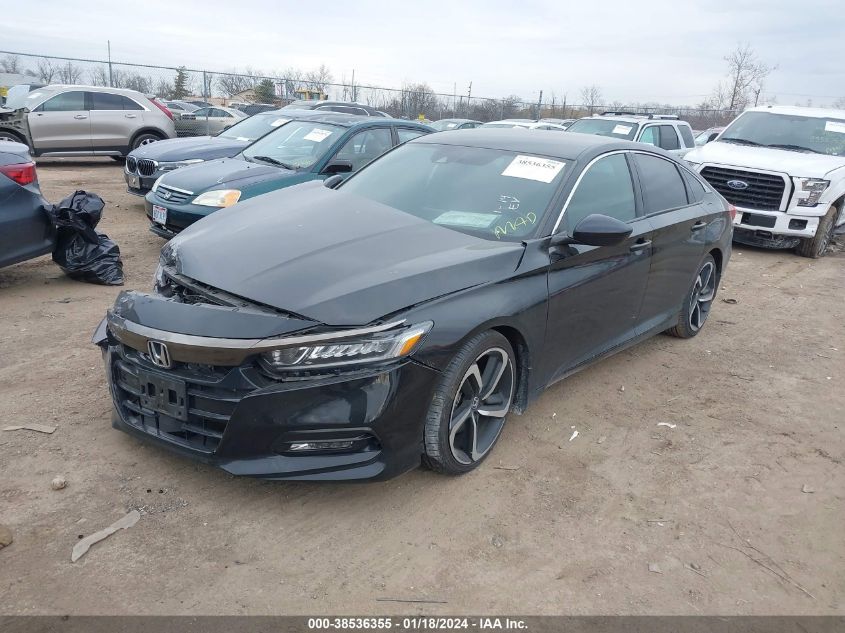 1HGCV1F37JA117691 2018 Honda Accord Sport