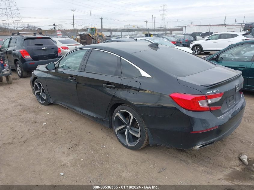 1HGCV1F37JA117691 2018 Honda Accord Sport