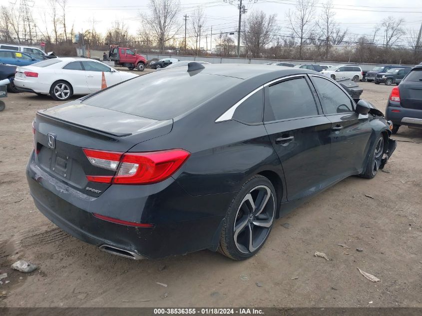 1HGCV1F37JA117691 2018 Honda Accord Sport