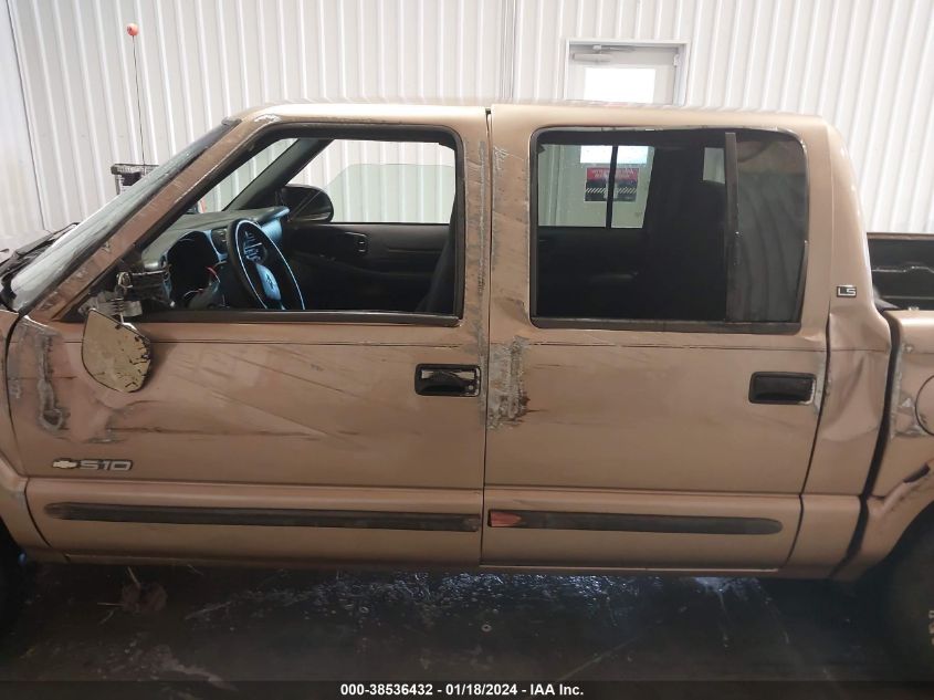 1GCDT13X34K123213 2004 Chevrolet S-10 Ls