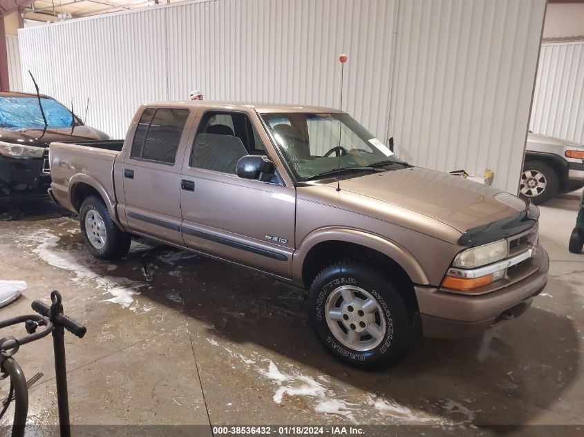 1GCDT13X34K123213 2004 Chevrolet S-10 Ls