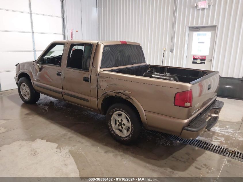 1GCDT13X34K123213 2004 Chevrolet S-10 Ls