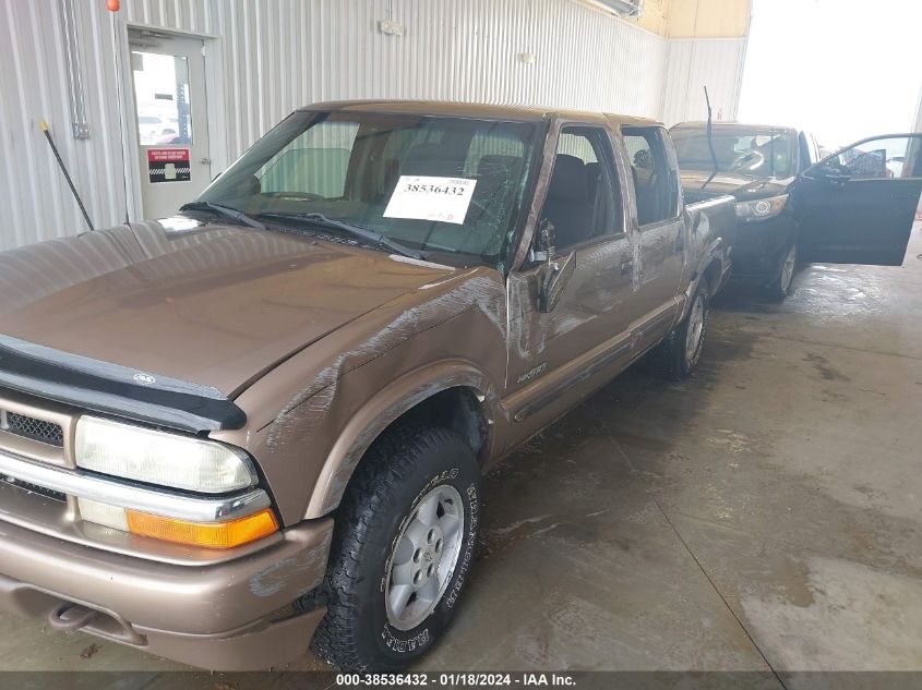 1GCDT13X34K123213 2004 Chevrolet S-10 Ls