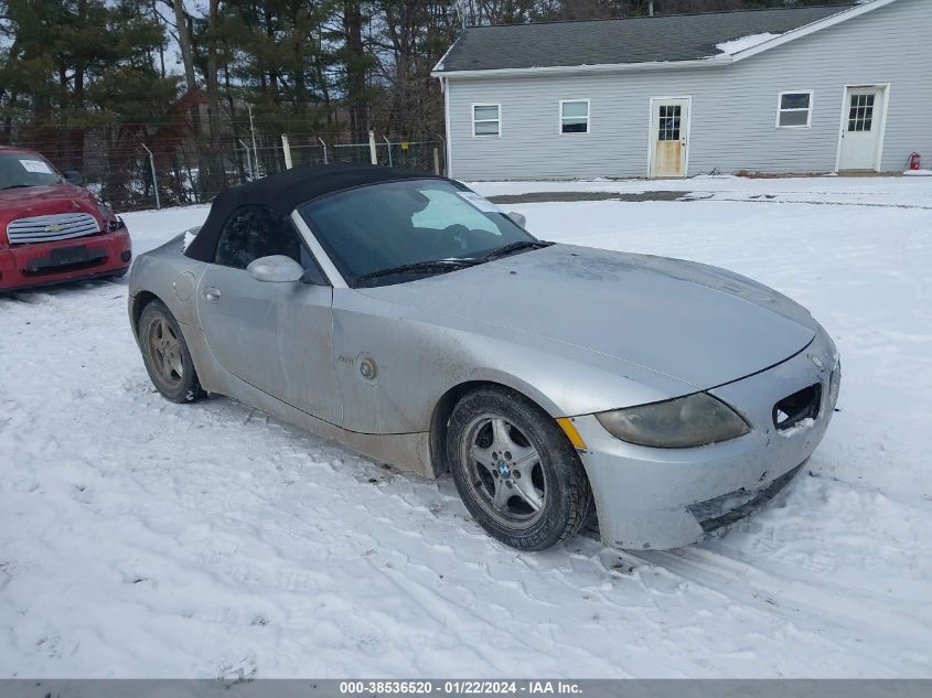 2006 BMW Z4 3.0I VIN: 4USBU33596LW69634 Lot: 40598183