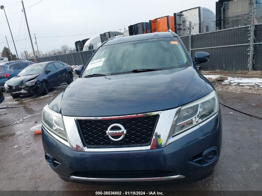 2014 Nissan Pathfinder Sv VIN: 5N1AR2MN0EC732822 Lot: 38536602