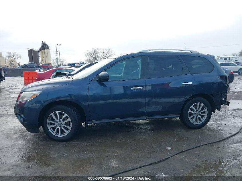 2014 Nissan Pathfinder Sv VIN: 5N1AR2MN0EC732822 Lot: 38536602