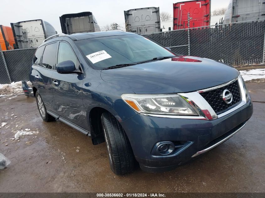 2014 Nissan Pathfinder Sv VIN: 5N1AR2MN0EC732822 Lot: 38536602