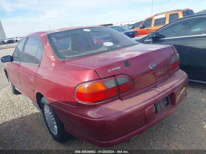 2004 Chevrolet Classic VIN: 1G1ND52F24M621238 Lot: 38536662