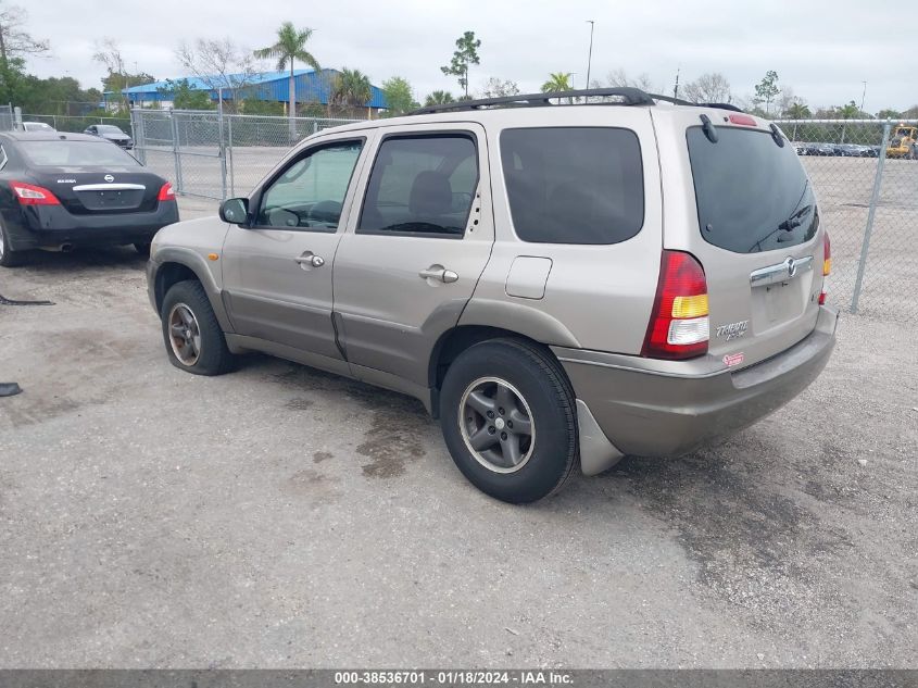 4F2YU09152KM38376 2002 Mazda Tribute Es/Lx