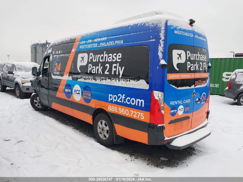 2023 Mercedes-Benz Sprinter 2500 High Roof 4-Cyl Diesel VIN: W1Z4KGHY8PT126654 Lot: 38536747