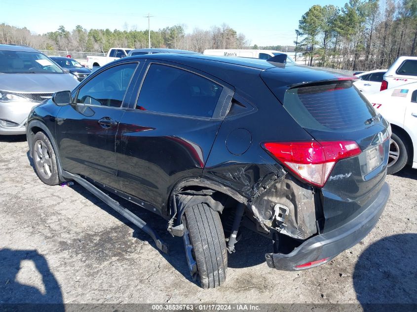 2017 Honda Hr-V Lx VIN: 3CZRU5H30HM703401 Lot: 38536763