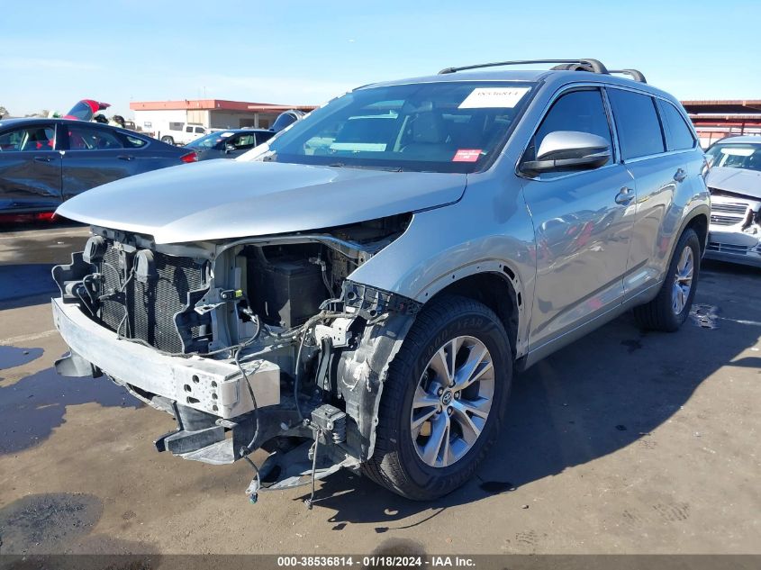 5TDZKRFH5GS168694 2016 Toyota Highlander Le Plus V6