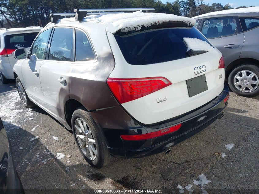 2012 Audi Q5 2.0T Premium VIN: WA1CFAFP7CA022124 Lot: 38536833