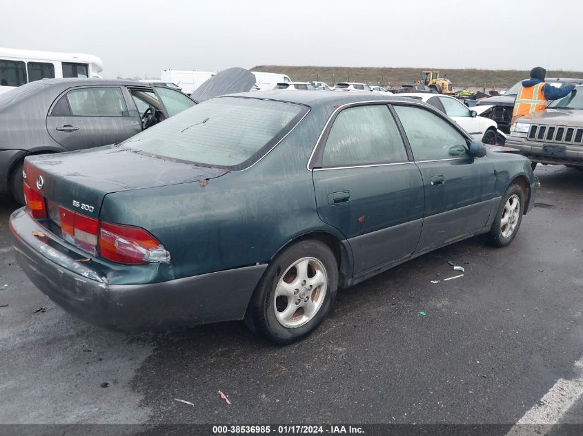 1997 Lexus Es 300 VIN: JT8BF22G0V0073906 Lot: 38536985