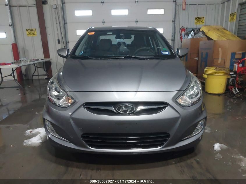 2013 Hyundai Accent Gls VIN: KMHCU4AE2DU579702 Lot: 38537027